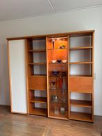 Wandmeubel vitrinekast boekenkast wandkast, Huis en Inrichting, Kasten | Boekenkasten, Ophalen, Zo goed als nieuw, 25 tot 50 cm