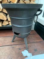 Vuurduvel, potkachel, houtkachel, Huis en Inrichting, Ophalen, Gebruikt, Houtkachel, Vrijstaand