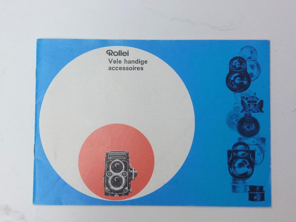 Rollei Rolleiflex "vele handige accesoires" IGST, Ophalen of Verzenden, Zo goed als nieuw, Franke & Heidecke