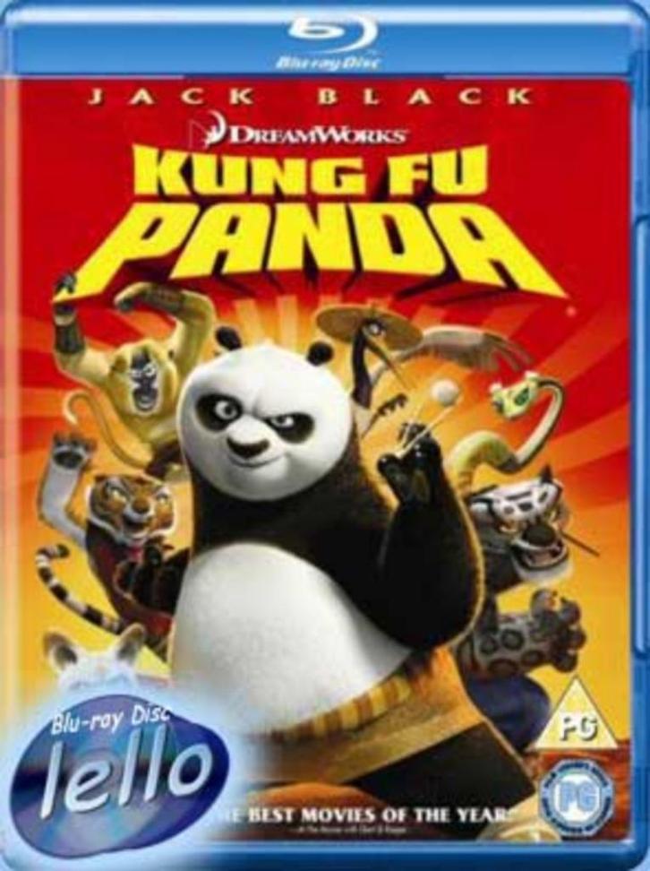 Blu-ray: DreamWorks Kung Fu Panda (2008), nieuw, NLO/G, Cd's en Dvd's, Blu-ray, Nieuw in verpakking, Tekenfilms en Animatie, Ophalen of Verzenden