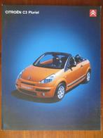 Citroën C3 Pluriel (dec. 2004), Boeken, Auto's | Folders en Tijdschriften, Nieuw, Citroën, Ophalen of Verzenden