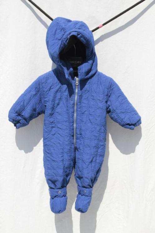 Leuk blauw fleece gevoerd ski-pakje.Mt 74/80.Kids Fashion, Kinderen en Baby's, Babykleding | Maat 74, Zo goed als nieuw, Jongetje