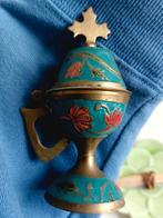 Messing Oosters-Orthodox wierookbrander censer thurible, Antiek en Kunst, Ophalen