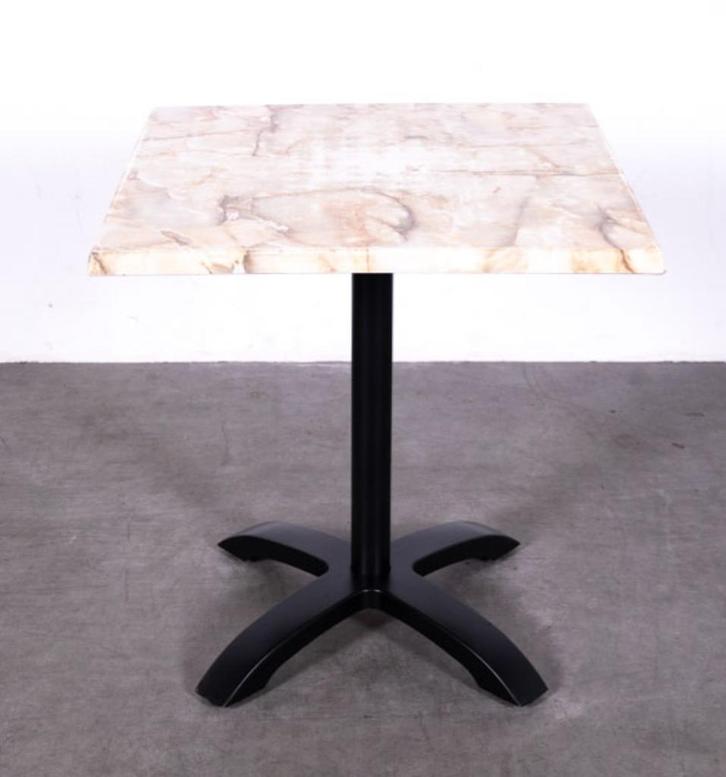Terrastafel Joost 70x70cm (20 stuks), Tuin en Terras, Tuintafels, Gebruikt, Vierkant, Kunststof, Ophalen of Verzenden