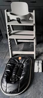 Grijze Kidsmill up kinderstoel met Babyset en Newborn, Ophalen of Verzenden, Zo goed als nieuw, Meegroeistoel, Aanschuifbaar