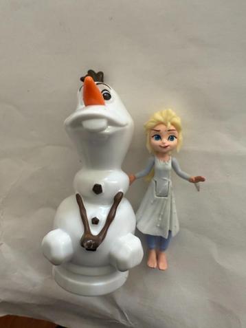 Disney Frozen Elsa 5,5 cm en Olaf 6,5 cm beschikbaar voor biedingen