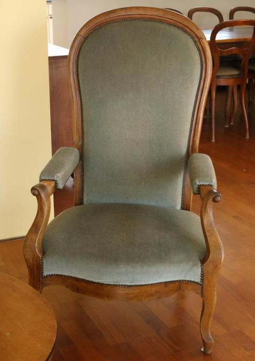 Antieke fauteuil – Louis Philippe-stijl, Antiek en Kunst, Antiek | Meubels | Stoelen en Banken, Ophalen