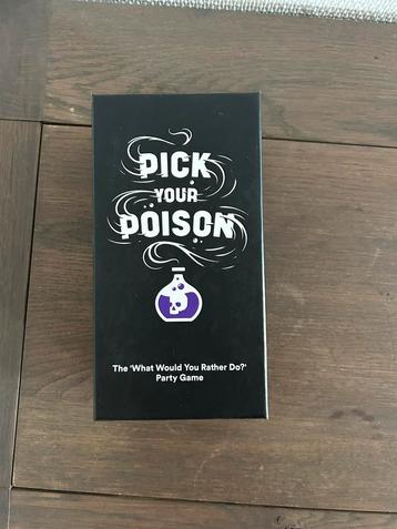 Pick Your Poison Kaartspel beschikbaar voor biedingen