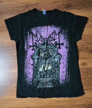 Mayhem -  Maat L Girlie - Black Metal - 2014 Tour beschikbaar voor biedingen