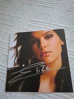 Fotokaart met handtekening zangeres Elize, Ophalen, Zo goed als nieuw, Foto of Kaart