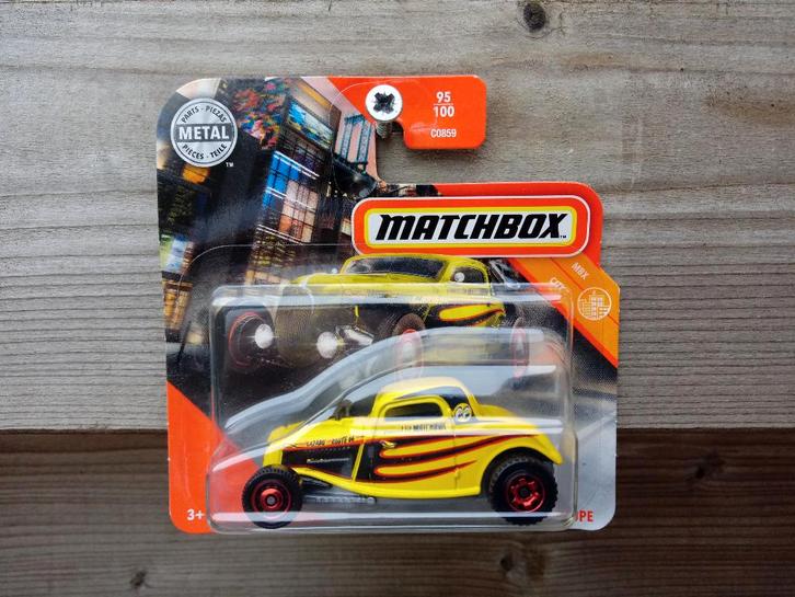 Ford Coupe Hotrod '33 Matchbox, Hobby en Vrije tijd, Modelauto's | Overige schalen, Nieuw, Auto, Ophalen
