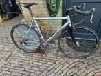 56 cm alu-carbon Cube Agree met shimano 105 groep (30V), 28 inch, Heren, Aluminium, Zo goed als nieuw