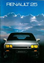 Brochure Renault 25 1986, Ophalen of Verzenden, Gelezen, Renault