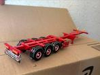 Tekno container trailer 2x 20ft, Hobby en Vrije tijd, Modelauto's | 1:50, Ophalen of Verzenden, Nieuw, Bus of Vrachtwagen, Tekno