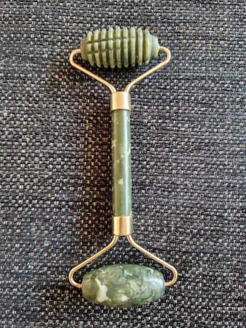 Jade Massageroller, Sieraden, Tassen en Uiterlijk, Uiterlijk | Gezichtsverzorging, Zo goed als nieuw, Verzorging, Gehele gezicht