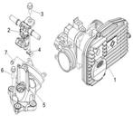 piaggio MP3 300 Gasklep set plus contact slot, Niet ingevuld, Gebruikt, Niet ingevuld, Ophalen of Verzenden