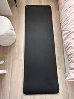 Fitness Yoga Mat Zwart - 180x59x1.5cm, Ophalen, Zo goed als nieuw, Benen, Fitnessmat