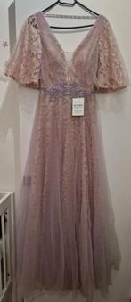 Avondjurk nieuw, Paars, Nieuw, Ophalen of Verzenden, Maat 36 (S)