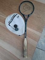 Squash racket, Ophalen, Gebruikt, Racket, Met hoes