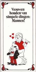 WC Tegeltje - vrouwen houden van… [1855]  [VeOvOv], Ophalen of Verzenden, Zo goed als nieuw