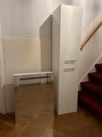 Witte badkamerkasten merk Saniclass, Ophalen, Minder dan 50 cm, Glas, 150 tot 200 cm