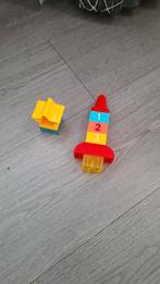 Duplo raket  met restant duplo en andere bouwblokken, Kinderen en Baby's, Speelgoed | Duplo en Lego, Ophalen of Verzenden, Duplo