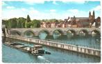 77233 Maastricht 1963 Binnenvaartschip Brug Gelopen mt zegel