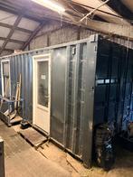 Kantoor/container met deur en toilet en keukenblok., Ophalen, Gptrailers, Info@gptrailers.nl, Gptrailers
