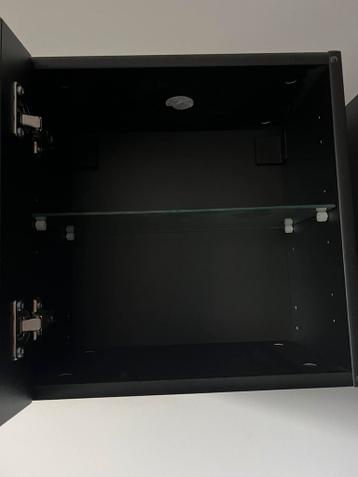 3 vitrinekastjes zwart model malm (ikea) - afbeelding 4