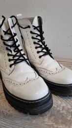 Gabor white boots veterlaarzen met rittsluiting maat 40, Kleding | Dames, Schoenen, Gedragen, Ophalen of Verzenden, Gabor, Hoge laarzen