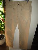E1809 HALLINGER mt  33 jeans beige zand, Kleding | Heren, Spijkerbroeken en Jeans, Overige kleuren, Verzenden, Hallinger, Zo goed als nieuw