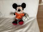 Mickey knuffel voetballen oranje, Ophalen, Zo goed als nieuw