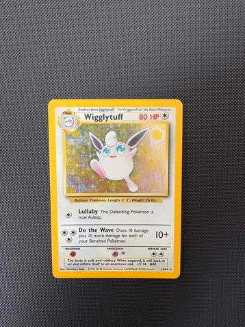 Wigglytuff no symbol error Pokemon jungle set beschikbaar voor biedingen
