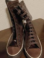 Convers All Stars laarsjes chocolade bruin maat 40, Bruin, Lage of Enkellaarzen, Ophalen of Verzenden, Zo goed als nieuw