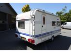 Hobby De luxe Easy 440 SF Voortent-Zakluifel-Mover, Dwarsbed, Hobby, Bedrijf, Treinzit