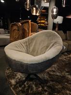 Fauteuil Eija ds meubel bunny stof rundleer, Huis en Inrichting, Fauteuils, Nieuw, 75 tot 100 cm, Ophalen of Verzenden, Leer