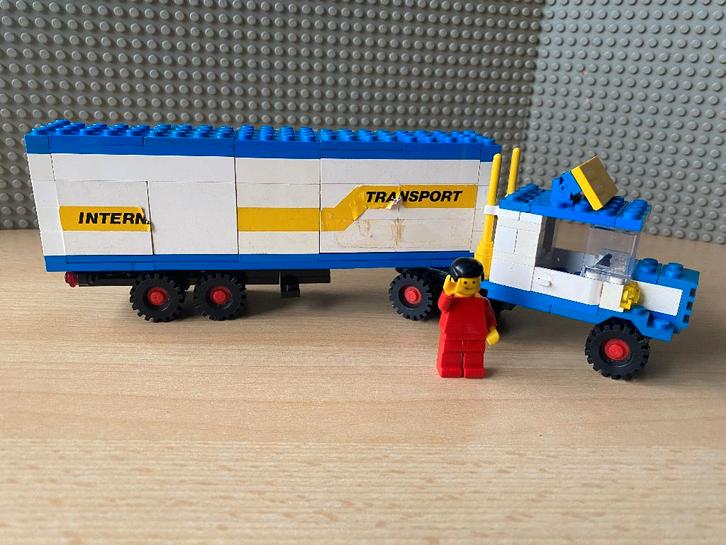 Lego 6367 Vrachtwagen met oplegger, Kinderen en Baby's, Speelgoed | Duplo en Lego, Gebruikt, Lego, Complete set, Ophalen of Verzenden