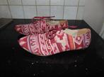 Schoenen Sacha in linnen, Schoenen met lage hakken, Ophalen of Verzenden, Gedragen, Rood