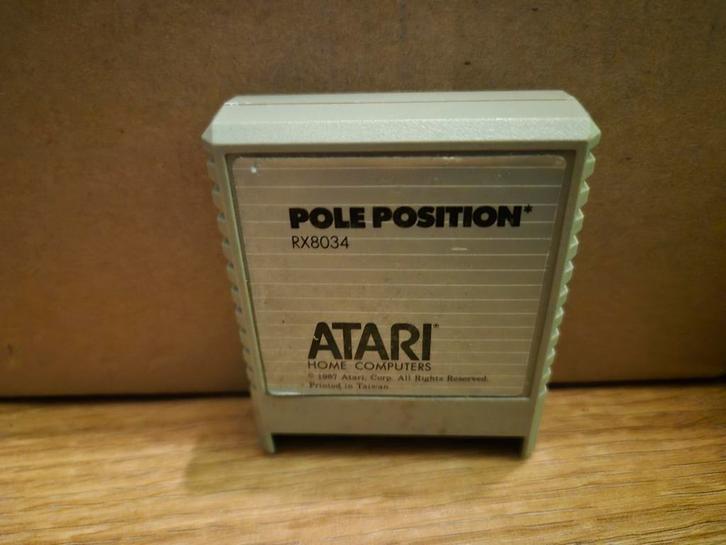 Pole Position Atari XL/XE, Spelcomputers en Games, Games | Atari, Zo goed als nieuw, Atari Jaguar, Racen en Vliegen, 1 speler