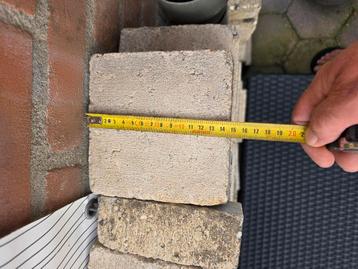 Koppelstones 15x15 plus min 225 stuks beschikbaar voor biedingen