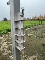 Rvs standpaal, kalveren hokken, hobby vee voorhekken, Dieren en Toebehoren, Weidegang