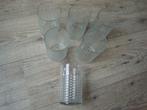 Grote waterglazen 50 cent per stuk, Ophalen, Zo goed als nieuw, Waterglas