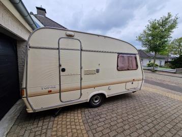Mooie caravan Topaz 380 beschikbaar voor biedingen