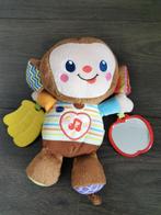VTech knuffelaapje, Ophalen of Verzenden, Zo goed als nieuw, 0 tot 6 maanden