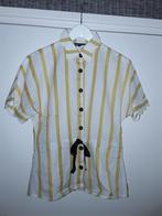 Didi Wit/Geel Gestreepte Blouse Maat 34, Verzenden, Geel, Nieuw, Didi