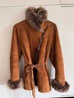 Jas van Suede ARMA MAAT 42 nieuw.bruin, Kleding | Dames, Jassen | Winter, Ophalen of Verzenden, Zo goed als nieuw, Maat 42/44 (L)