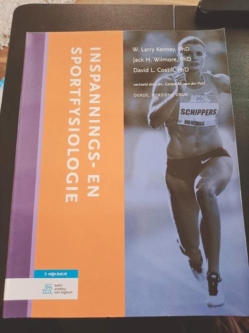 W.Larry Kenny - Inspannings- en sportfysiologie, Boeken, Schoolboeken, Zo goed als nieuw, Ophalen of Verzenden