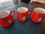 Starbucks mokken - set van 3, Huis en Inrichting, Keuken | Servies, Ophalen of Verzenden, Zo goed als nieuw, Overige stijlen, Kop(pen) en/of Schotel(s)