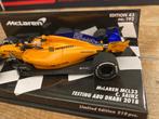 ✅ Carlos Sainz 1:43 2018 Mclaren MCL33 Edition 43 no 192, Ophalen of Verzenden, Nieuw, Formule 1