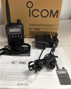 Icom IC-R6 nog geen 2 jaar oud+butel en icom software, Ophalen of Verzenden, Zo goed als nieuw, 500 kanalen of meer